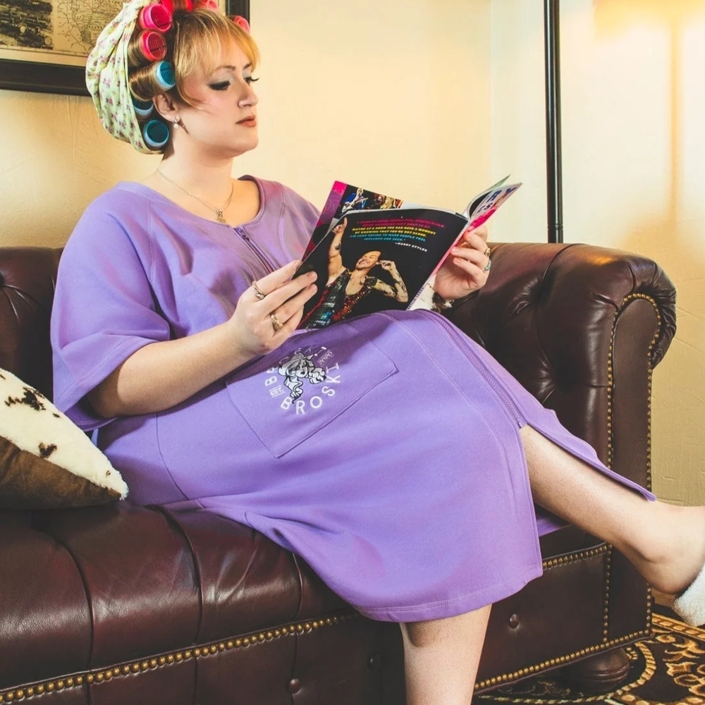 Broski Lonestar Lavender Muumuu